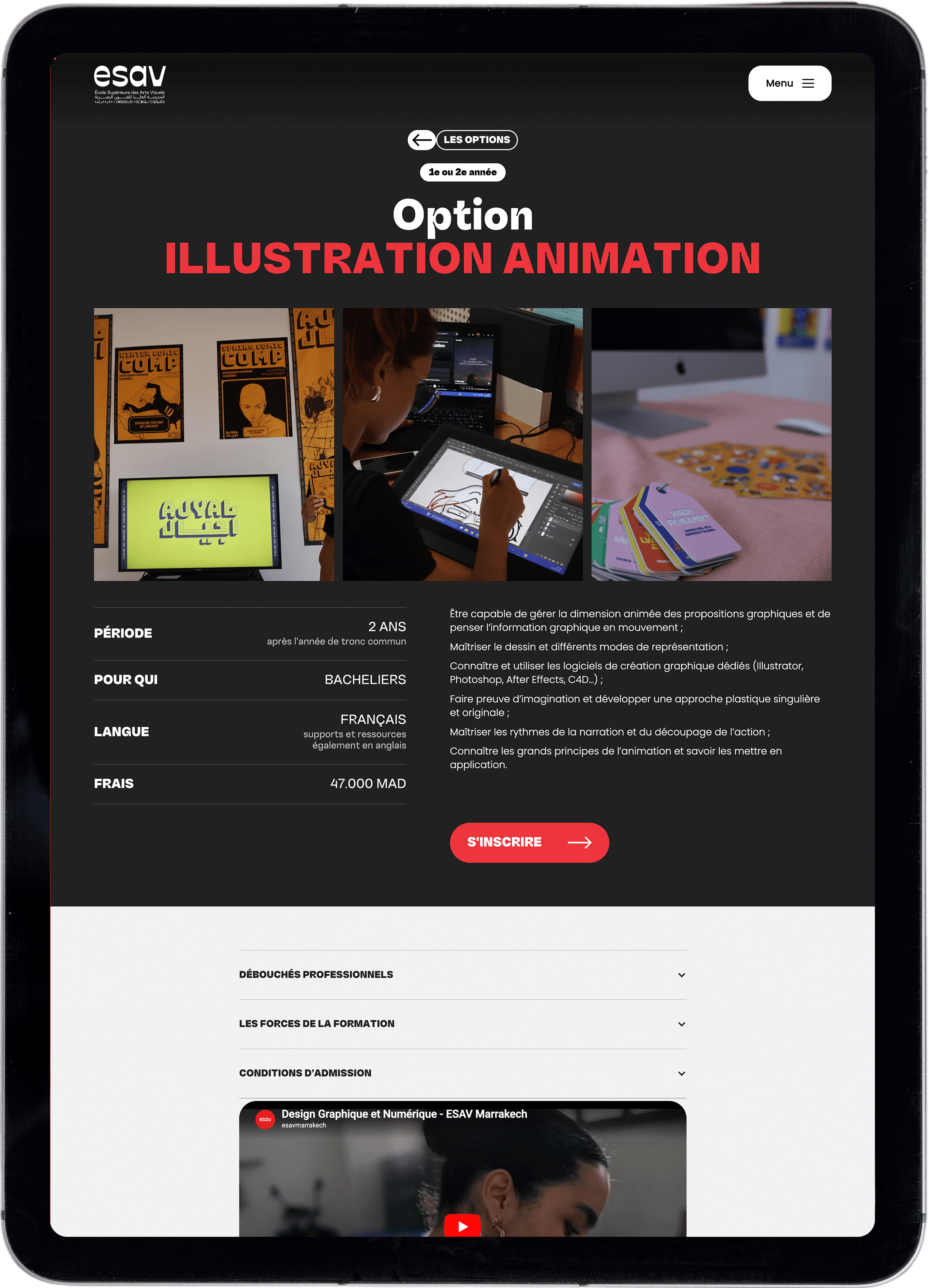 ESAV specialization page